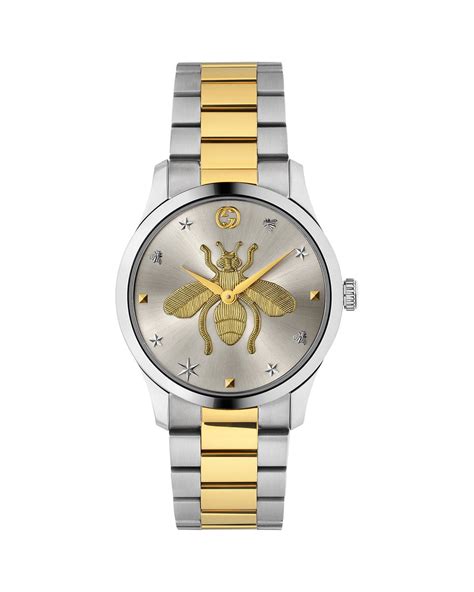 gucci bee bangle|gucci bangle watch with bezels.